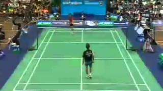 Malaysia Badminton Open 2005 MS Final  Lin DanCHN Vs Lee Chong WeiMAS [upl. by Zacherie72]