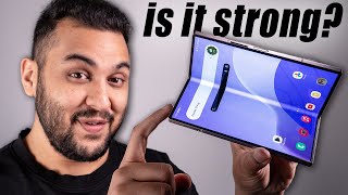 I Used Samsung Z Fold 6 WITHOUT a Case for 20 Days My Experience [upl. by Ruosnam247]