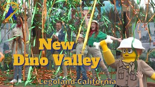 Dino Valley Grand Opening and Preview at Legoland California [upl. by Danya]