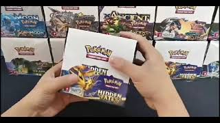 Pokemon Hidden Fates Unboxing [upl. by Jacobine]