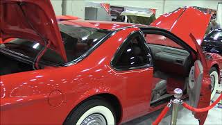 Russ Denticos 1992 Ford Thunderbird LX 50s Style Custom At The 2018 Detroit Autorama [upl. by Katlaps]