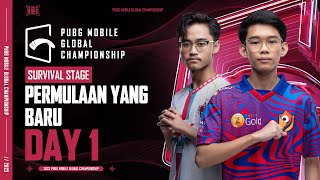 BM 2023 PMGC League  Survival Stage Hari 1  PUBG MOBILE Global Championship [upl. by Brittani]