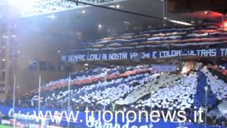 Sampdoria  Genoa 03 3giornata serie A 15092013 coreografia Gradinata Sud [upl. by Gratianna]