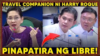 Travel Companion ni Harry Roque na si AR dela Serna Humarap sa Senate Hearing  Risa Hontiveros [upl. by Brindell]