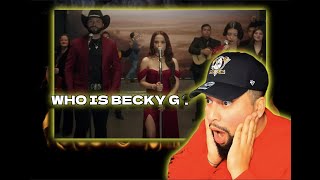 FIRST TIME LISTENING  Becky G  POR EL CONTRARIO with Leonardo Aguilar amp Ángela Aguilar  FIRE [upl. by Ratcliff]