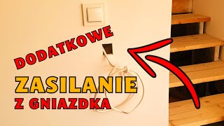 ►Jak dodać gniazdko elektryczne Dodawanie gniazdek do gotowej instalacji DIY Dom za 100 tys 347 [upl. by Ahsetel]