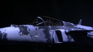 Saab Unveils the New Gripen E Smart Fighter [upl. by Rotceh313]