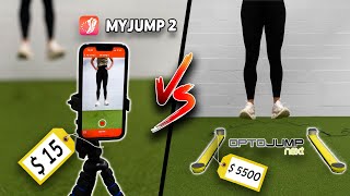 5500 Optojump VS 15 Myjump 2  Jump testing tools compared [upl. by Niala]