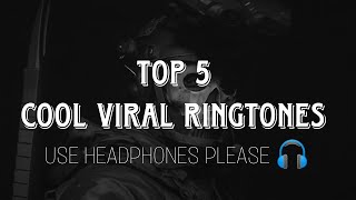 TOP 5 Cool Viral RingtonesViral Bgm ringtones Use Headphones pleaseTrending Bgm [upl. by Llecrup]