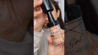 LA Girl Pro Coverage Illuminating Foundation  Nude Beige  Waysheblushes lagirlcosmetics [upl. by Vedetta]