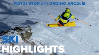 FWT21 Stop 1 Ordino Arcalís Andorra  Ski Highlights [upl. by Candie]