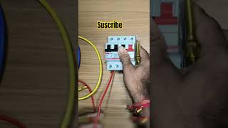 4 Pole MCB Connection की पूरी प्रक्रिया Part 3 electrical [upl. by Latterll800]