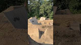 Dirt Jumps at Steve Smith Bike Park age 12 [upl. by Hnib291]