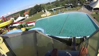 Insane Bob Water Slide at Atlantika [upl. by Fabrienne496]