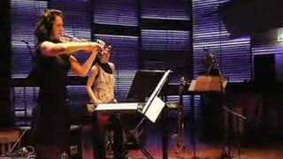 monica germino plays Heiner Goebbels Bagatellen Part 6 for amplified violinampdistortion sampler [upl. by Bondon276]