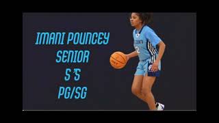 Imani Pounceys Senior Year Highlights [upl. by Booth]