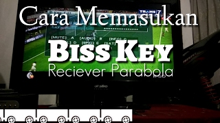 Cara Memasukan kode Biss Key Reciever Parabola MPEG 2 Matrix [upl. by Post]