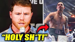 Canelo Alvarezs Reaction to Edgar Berlangas New Training Footage [upl. by Navonod]