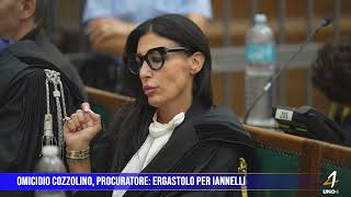 Omicidio Cozzolino Procuratore Ergastolo per Iannelli [upl. by Leelahk866]