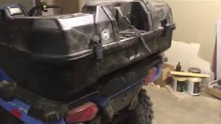 Kimpex Nomad ATV trunk on 2018 Sportsman 450 [upl. by Pravit]