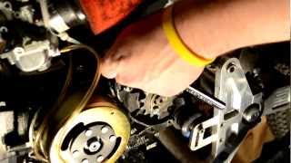 Swapping Pit Bike Motors  Part 1 Removing Lifan [upl. by Ginnifer]