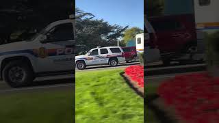 Nassau County police mounted unit recorded by cousin [upl. by Haisa]