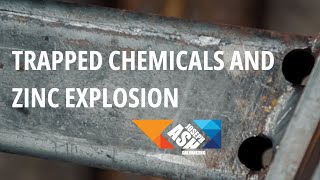 SuperHeated Steam and Zinc Explosion How chemicals become trapped in steel [upl. by Sivra424]