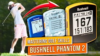 From Golf Beginner to PRO with Bushnell Phantom 2 GPS Rangefinder  Gameplay Review Test [upl. by Motteo]