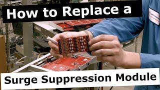 How to Replace a Surge Suppression Module on an RTU Back Panel [upl. by Tyree]