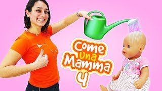 Giochi con le bambole Baby Born Video con i giocattoli Giochi per bambini [upl. by Rayle]