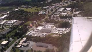 HD United Express ERJ145 Takeoff Burlington VT [upl. by Costa]