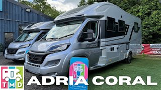 NEW Adria Coral Supreme 670 DL and DC 2024 Motorhome Review [upl. by Allard]