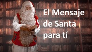 El mensaje de Papá Noel 🎅🦌Santa Claus para los niños el paseo navideño en reno en Laponia Finlandia [upl. by Nimsay]