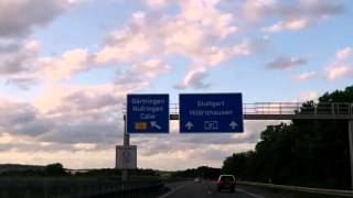 Autobahnausfahrt links A81 [upl. by Accem]