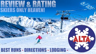 Alta Ski Resort Review and Rating [upl. by Chud688]