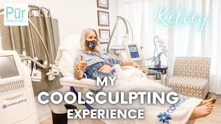 My COOLSCULPTING EXPERIENCE  Full Abdomen Treatment  PUR Skin Clinic [upl. by Yoo395]