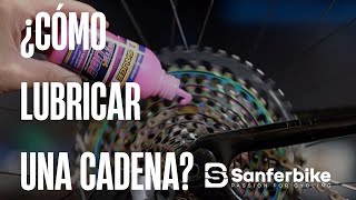 ¿Cómo limpiar y echar aceite a una cadena de bicicleta [upl. by Allecnirp]