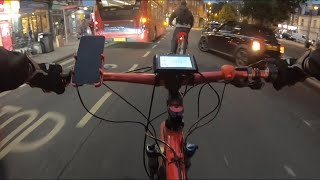 RAW 1500w Ebike GoPro POV Footage London Wheelies [upl. by Lalib618]