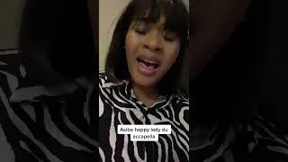 Lady Du  Asibe Happy Acapella Version  Kabza De Small Cover [upl. by Notsnorb]