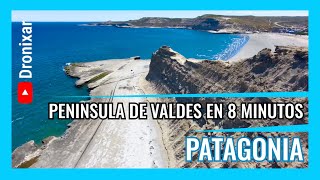 Penísinsula Valdes en 8 minutos  Puerto Madryn  Piramides  Caleta  Pardelas y mas  4K 📺 [upl. by Assened973]