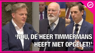 Pieter Omtzigt is KLAAR met het gezuig van Timmermans en Dassen en zet ze in de hoek OPLETTEN [upl. by Boyes51]