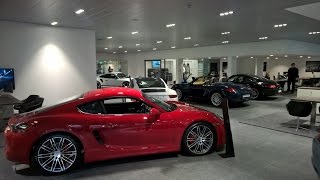 The allnew Porsche Centre West London [upl. by Nnoryt176]