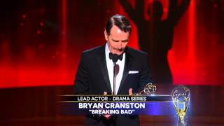 Bryan Cranston Wins for Lead Actor in a Drama Series [upl. by Sasnak642]