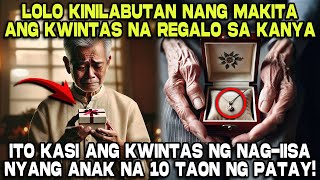 Lolo Kinilabutan nang Makita ang Kwintas na Regalo sa Kanya Dahil [upl. by Riaj]