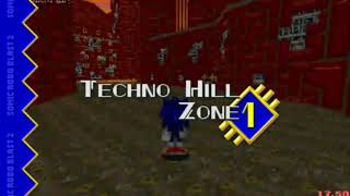 Modern Sonic V6  Techno Hill Speedrun   CHECK DESC OR COMMENT [upl. by Zealand327]