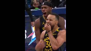 Steph Curry hits the game winner and takes shots at Klay quotYou better stay herequot [upl. by Aihseym81]