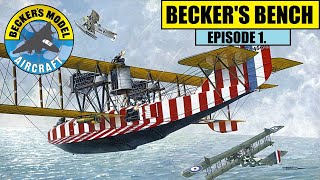 Beckers Bench  Episode 1 A New Year with a Wingnut Wings Felixstowe [upl. by Enyar]