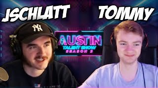 TommyInnit and Jschlatt Funny Moments from AUSTIN TALENT SHOW [upl. by Adniroc44]