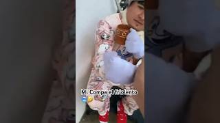 Mi Compa el friolento 😬🥶🤣 videosvirales humor comedia [upl. by Knepper903]