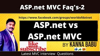 ASPnet MVC Faqs2 [upl. by Gal551]